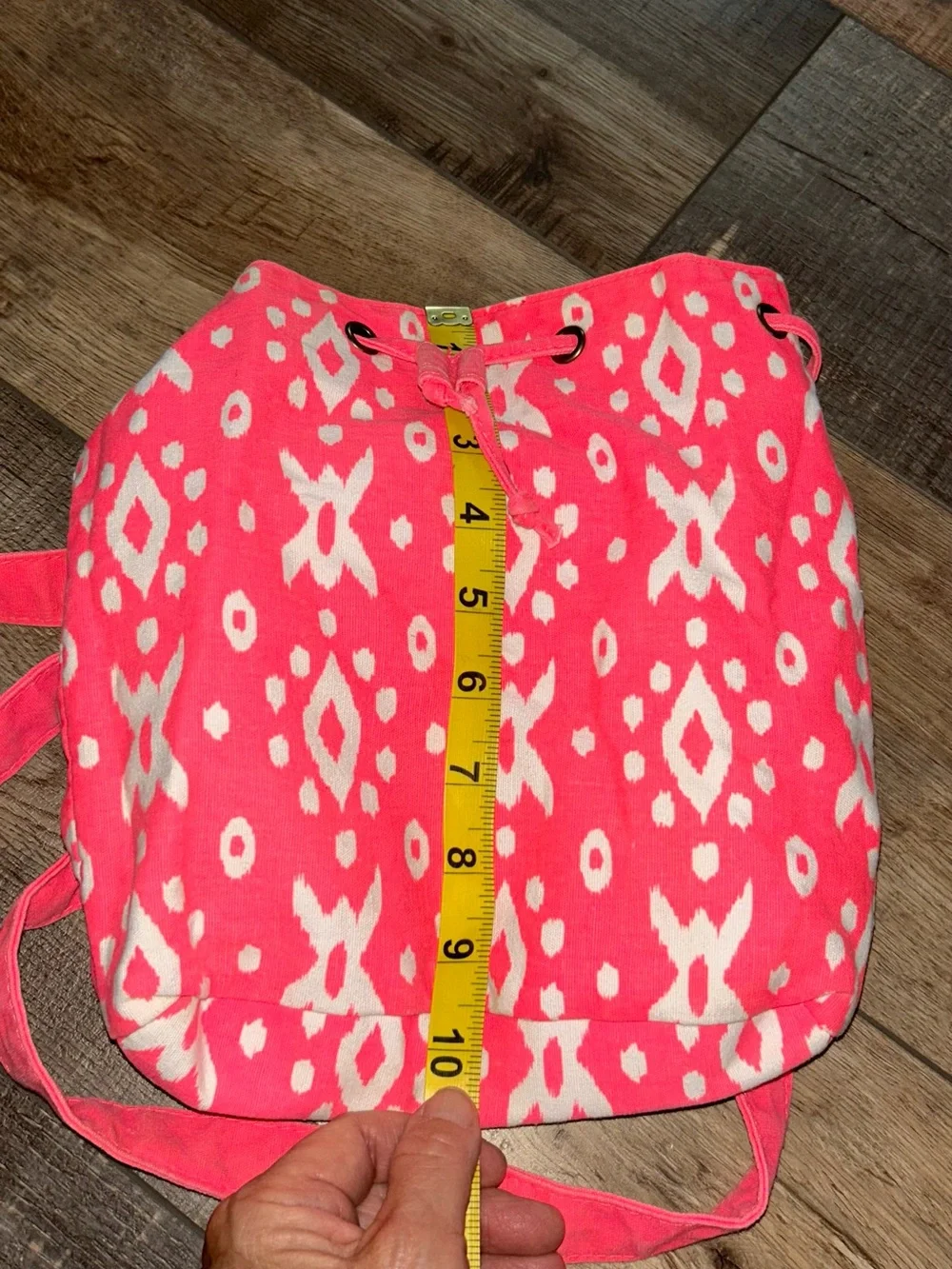 Target Brand Mini Patterned Fun Color Canvas Backpack Bright Adj Straps